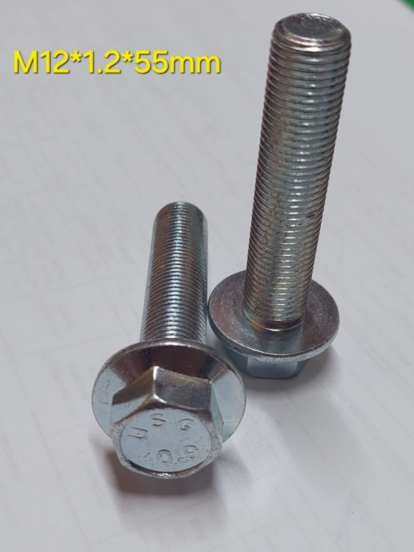 Болт фланцевый M12х1.25x55mm 10,9